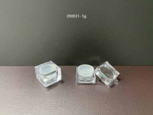 090031
Square Loose Powder Jar with Sifter