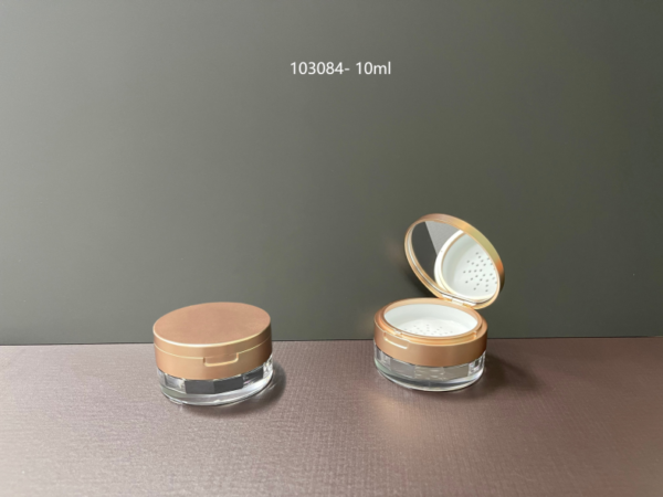 103084
Loose Powder Case with Mirror and Sifter