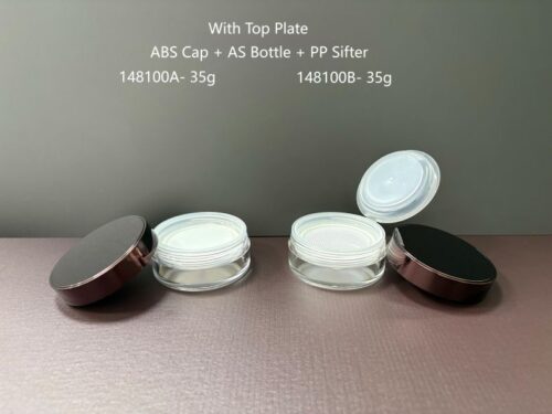148100A
Loose Powder Jar with Sifter and Mesh
