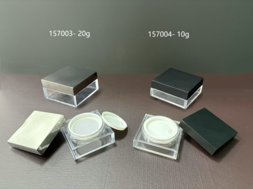 157003
Square Loose Powder Case with Mesh