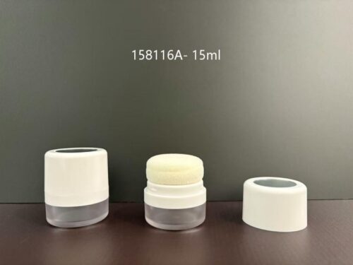 158116A
Loose Powder Jar with Applicator and Sifter