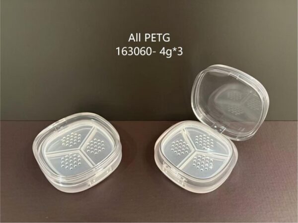 163060
Multi-Color Loose Powder Case with Sifter, S-Free and Mono-Material