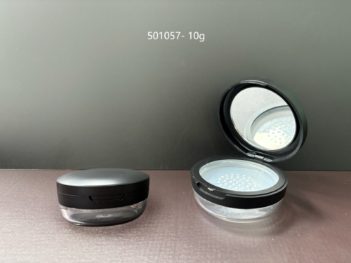 501057
Loose Powder Case with Mirror and Sifter