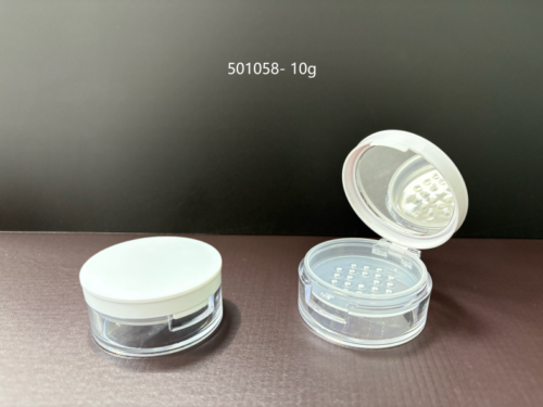 501058
Loose Powder Jar with Mirror and Sifter