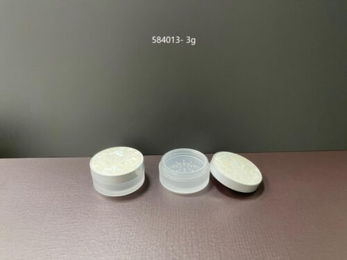 584013
Loose Powder Jar with Sifter and Deco Top