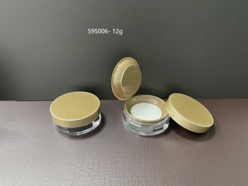 595006
Loose Powder Case with Mesh, Refillable