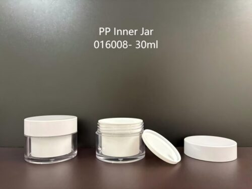 016008
Jar with Double-Wall, Refillable