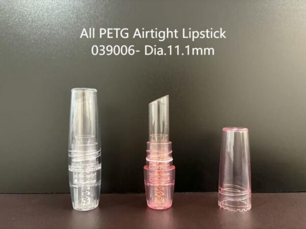 039006
Shaped Lipstick with Airtight and Screw Closure, S-Free and Eco and POM-Free