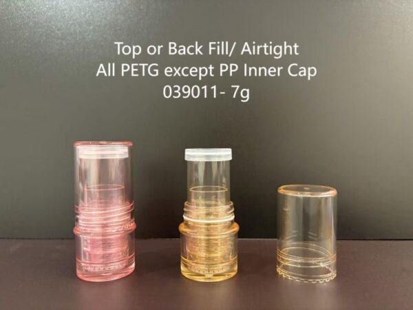 039011
Stick with Airtight and Back Fill and Screw Closure, S-Free and Mono-Material
