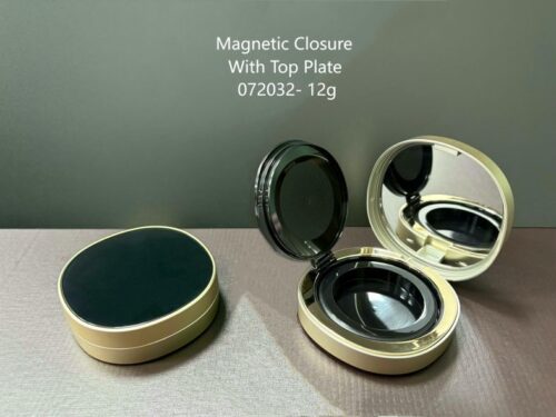 072032
Square Cushion with Mirror and Deco Top and Top Plate and Double-Wall, Refillable
