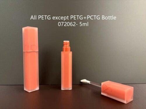 072062
Square Lipgloss with Applicator and Double-Wall, S-Free and Mono-Material