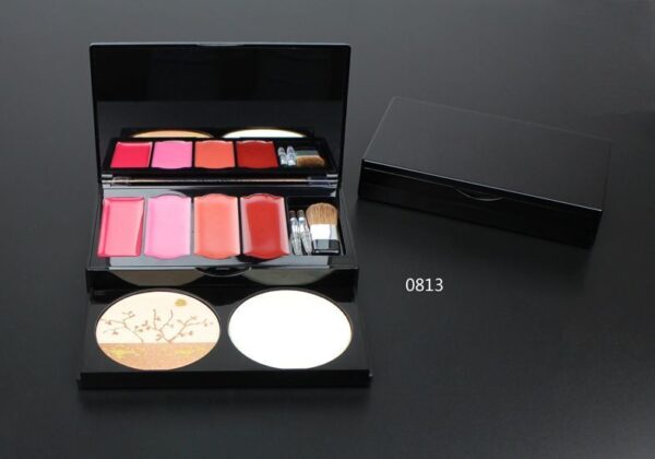 0813
Multi-Color Square Compact with Mirror and Drawer