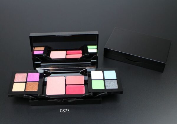 0873
Multi-Color Square Compact with Mirror and Drawer