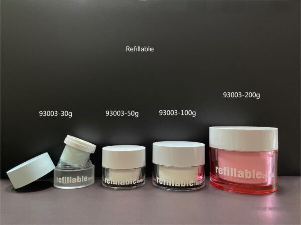 093003-50
Jar with Double-Wall, Refillable