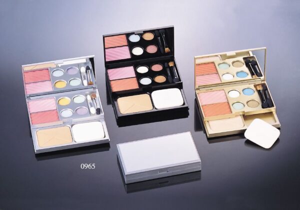 0965
Multi-Color Square Compact with Mirror and Drawer