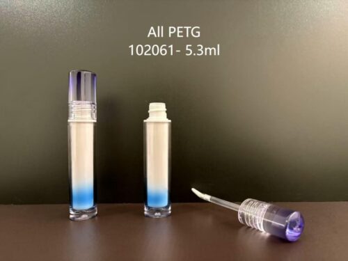 102061
Lipgloss with Applicator and Double-Wall and Screw Closure and Regular Wand, S-Free and Mono-Material and Eco