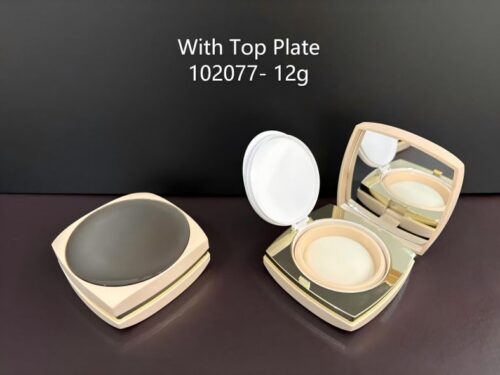102077
Square Cushion with Mirror and Deco Top and Top Plate, Refillable