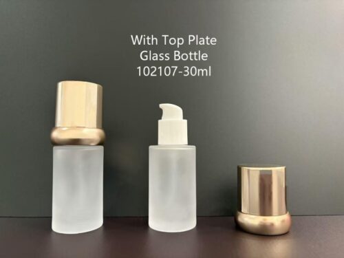 102107
Shaped Bottle with Top Plate