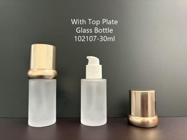 102107
Shaped Bottle with Top Plate