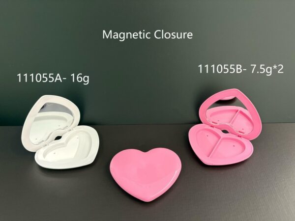 111055A
Compact with Mirror and Magnetic Closure, Refillable