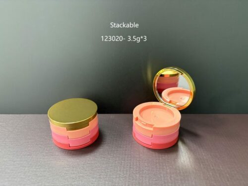 123020
Multi-Color Compact with Mirror and Snap Closure, Refillable and Stackable