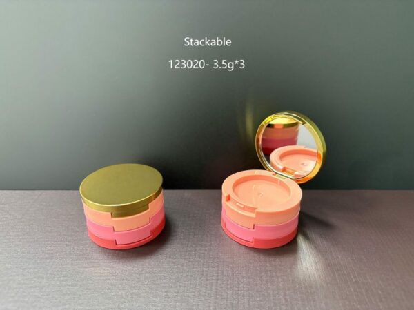 123020
Multi-Color Compact with Mirror and Snap Closure, Refillable and Stackable