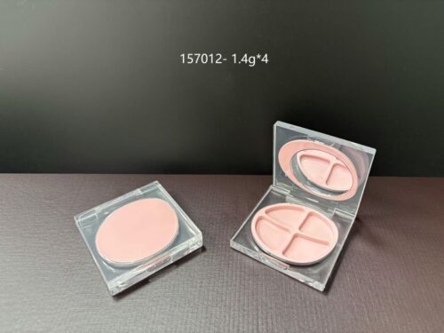 157012
Multi-Color Square Compact with Mirror and Snap Closure