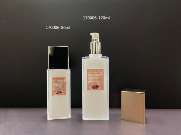 170006-120
Square Bottle with Double-Wall
