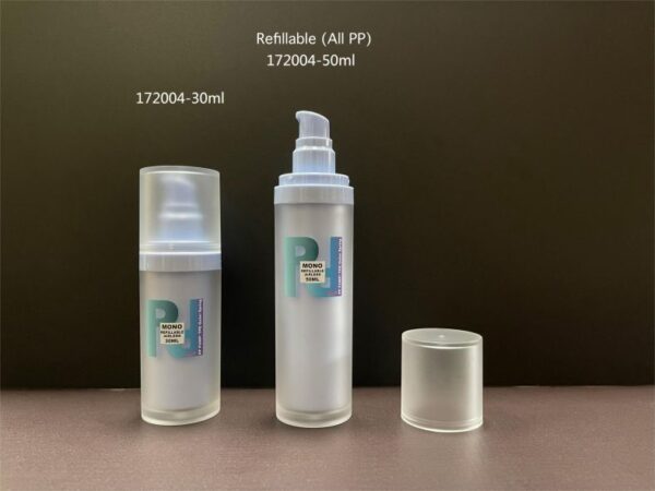 172004-50
Bottle with Double-Wall, S-Free and Mono-Material and Refillable