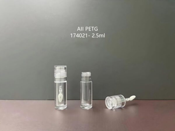 174021-2.5g-Single-With-Applicator-Screw-Closure.jpg 174021
Lipgloss with Applicator, S-Free and Mono-Material and Eco