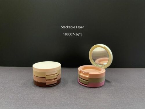 188007
Multi-Color Compact with Mirror, Stackable