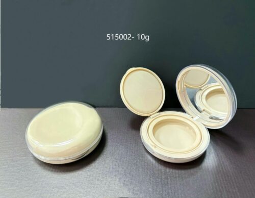 515002-10.0g-Single-With_Mirror_Double-Wall-Snap_Closure-ABS_AS-Refillable 515002
Cushion with Mirror and Double-Wall, Refillable