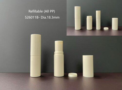 526011B
Stick, S-Free and Mono-Material and Refillable