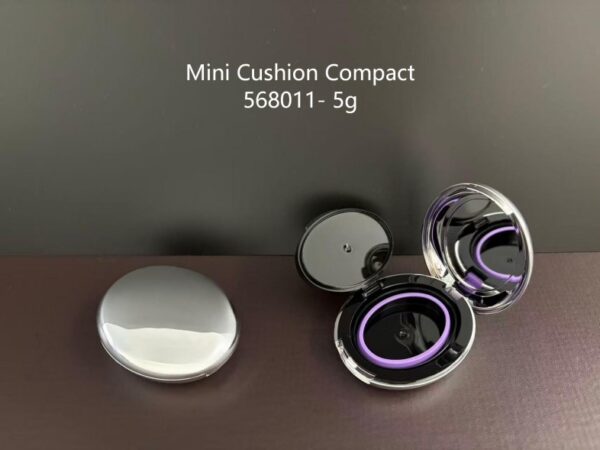 568011-5.0g-Single-With_Center_Plate_With_Mirror-Snap_Closure-PP_ABS-Refillable 568011
Shaped Cushion with Mirror and Center Plate, Refillable