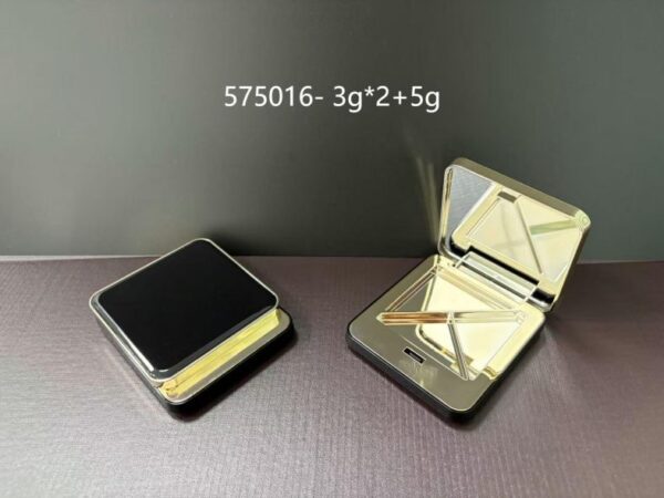 575016
Multi-Color Square Compact with Mirror and Deco Top