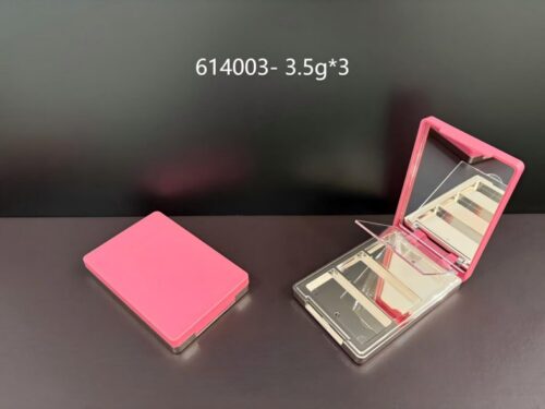 614003
Multi-Color Square Compact with Mirror and Center Plate