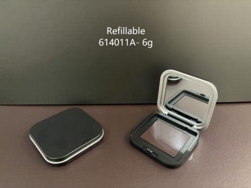 614011A
Square Compact with Mirror, Refillable