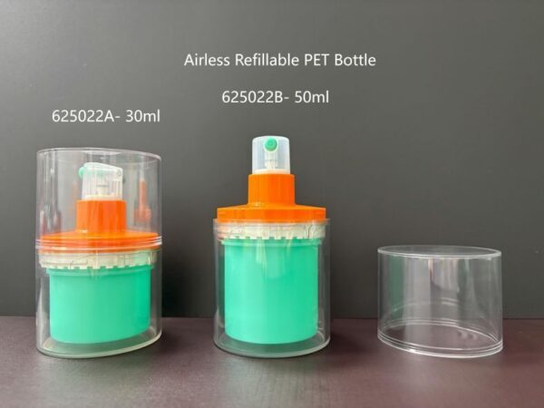 625022B
Bottle with Airless, S-Free and Mono-Material and Refillable