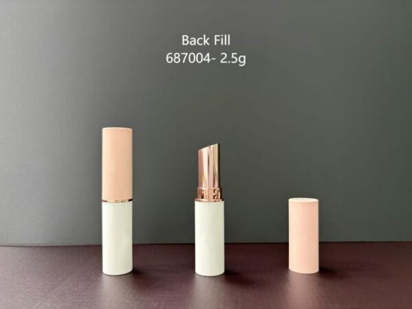 687004-2.5g-Single-Snap_Closure-ABS-POM-Free 687004
Lipstick with Back Fill, POM-Free