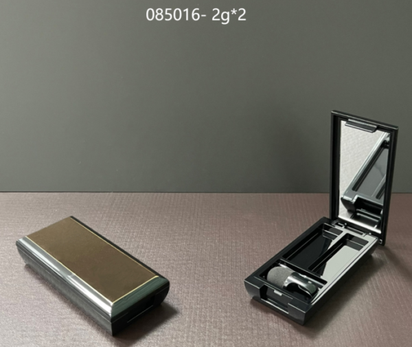 085016
Two-Color Square, Compact, With Mirror, With Applicator