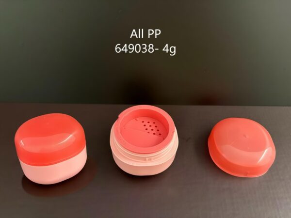 649038
Square Loose Powder Jar with Sifter, S-Free and Mono-Material